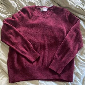 EVERLANE V-Neck Cashmere Sweater